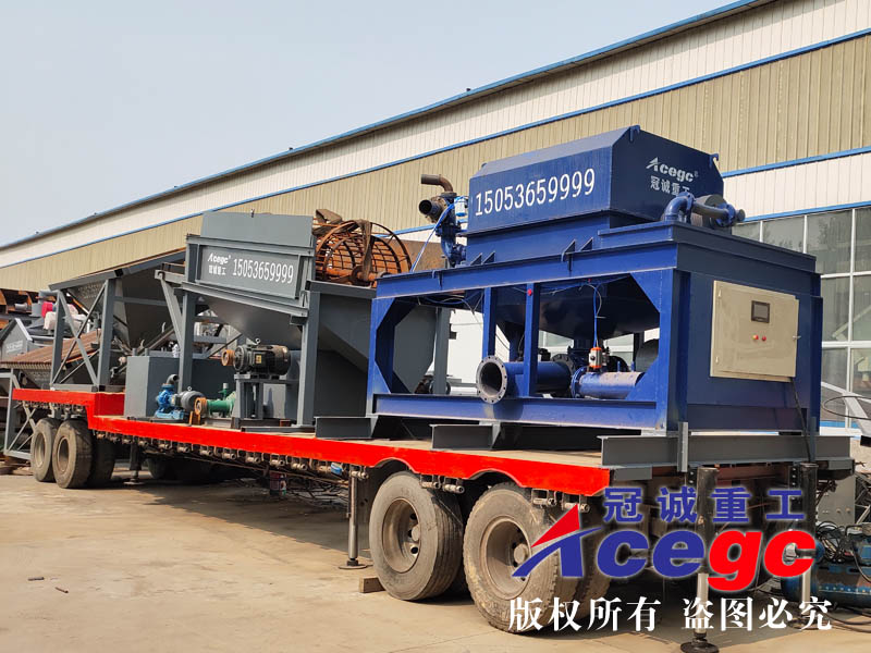 移動(dòng)式重選金銀礦設備