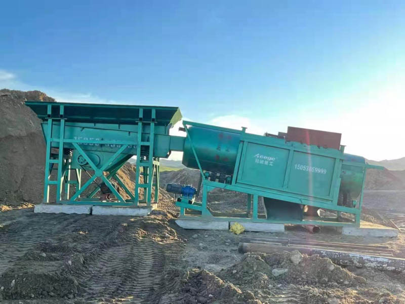 客戶(hù)案例：外蒙古國滾筒篩選金設備投入使用